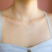 Fractured Skull Necklace - Silver