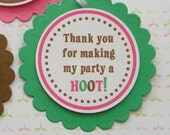 handmade OWL party favor tags Il_170x135