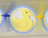 handmade DUCK happy birthday party banner Il_170x135