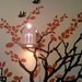 Peek-a-Boo Modern Birdhouse Lamp for Baby Nursery