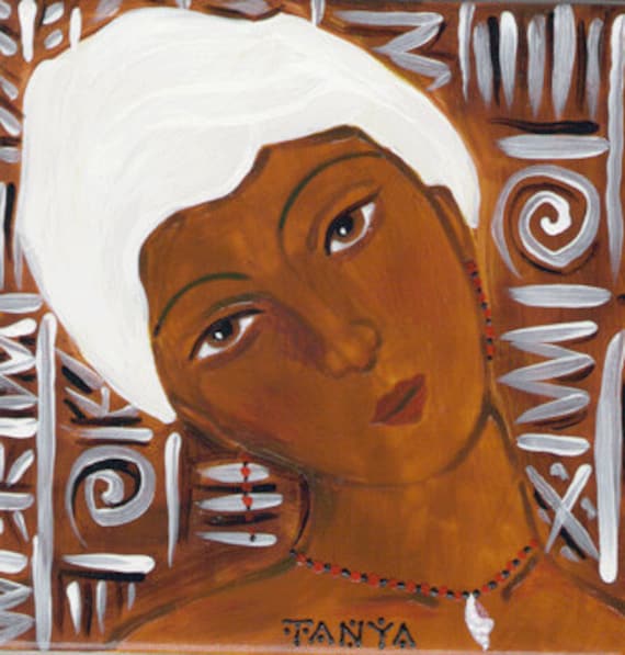 African Muse of Beauty and Spirituality