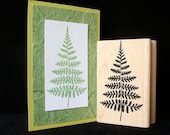 rubber stamp "fern no 1"