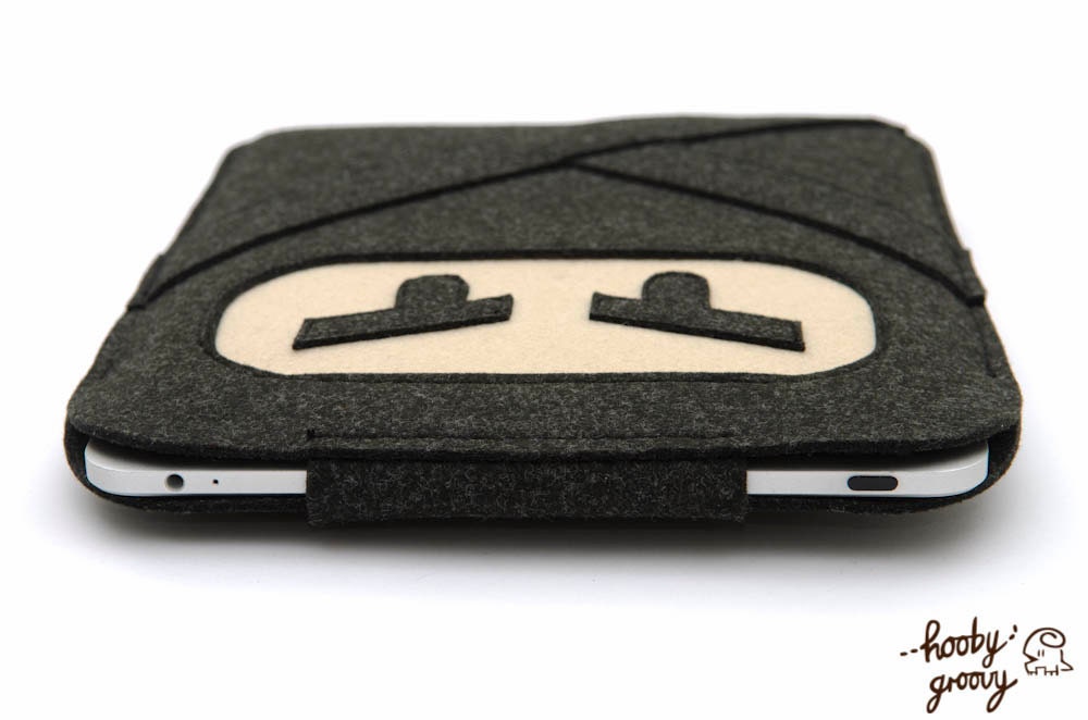 Angry Ninja iPad 1 / iPad 2 / new iPad Case - in Black