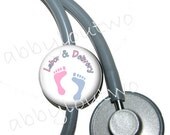Stethoscope ID Tag  Nurse Labor and Delivery
