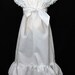 Plain White Cotton Peasant Dress Great for First Communion, Baptism, Beach Photos, and More 6 12 18 24 mo. 2 3 4 5, 6, 7, 8