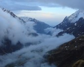 Himalayan valley mist