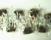 Ten 5-Favor Gift Bags // Each contains 5 Wrapped Soap Favors // Wedding Favors - Birthday Party Favors // Vegan Organic Soap