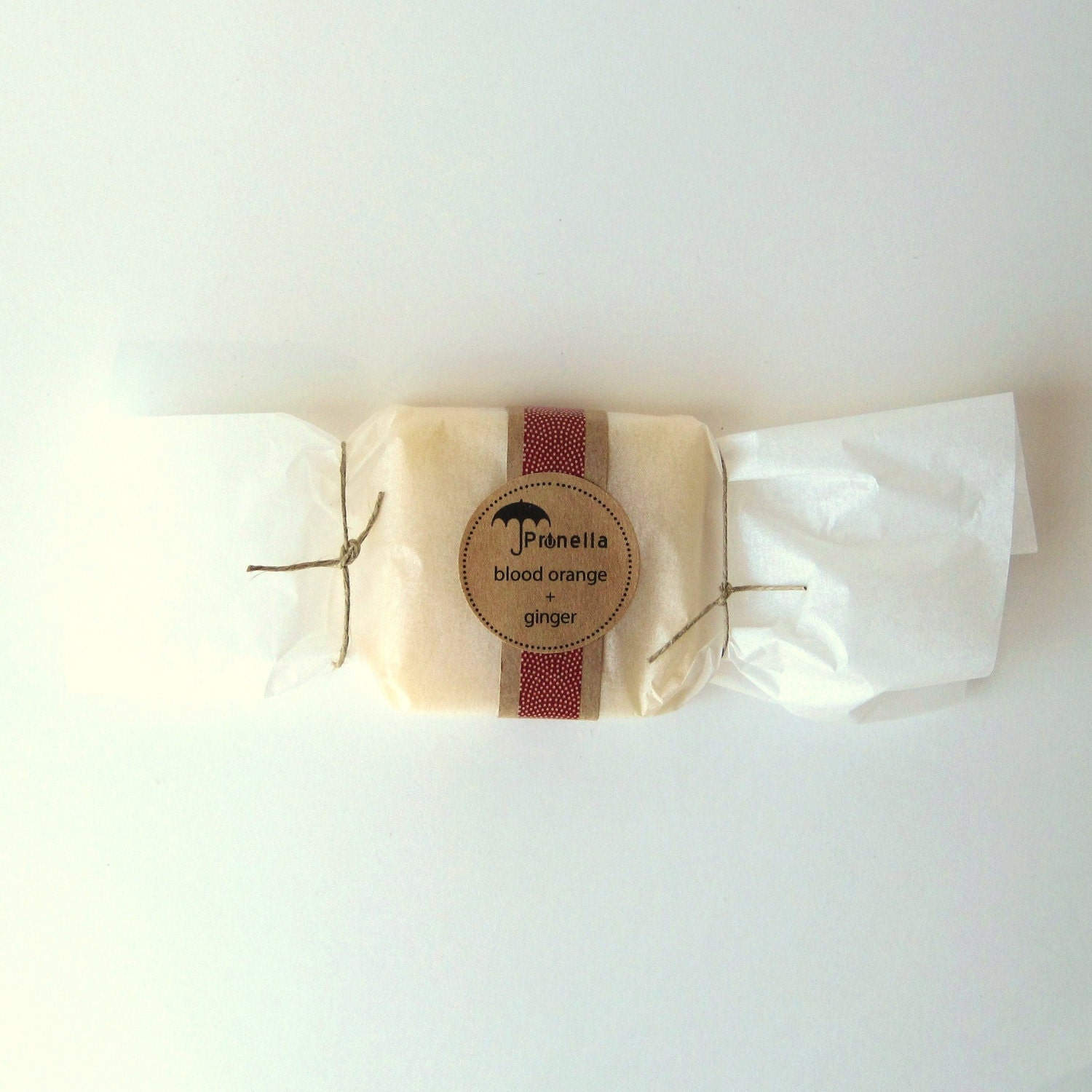 Blood Orange Ginger Soap - Vegan Cold Process Soap - Handmade Soap - Bar Soap made with Organic Ingredients