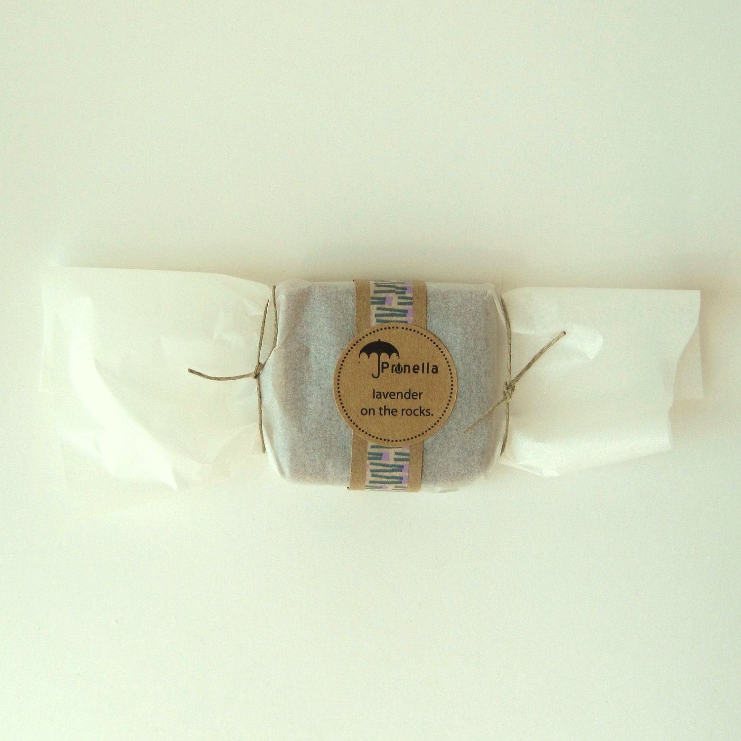 Lavender Handmade Soap -  Lavender On The Rocks Soap // Vegan Cold Process Soap made with Organic Ingredients