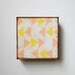 Art Block l Southwest Triangles Southwest Geometric 5x5 wood block pink blue yellow pattern pastel redtilestudio