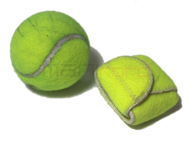 Recycled Tennis Ball Mini Bag/ Change Holder