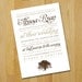 Printable Wedding Invitations, Rustic Wedding Invitations - The Black Cherry Suite, Purchase this deposit to get started