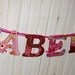 Custom Name Banner with 8 Letters