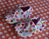 Reversible Baby Booties (12-18 Months) READY TO SHIP