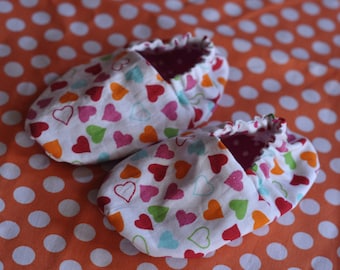 Reversible Baby Booties (12-18 Months) READY TO SHIP