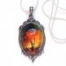 Twilight -- Wearable Art Cameo Necklace