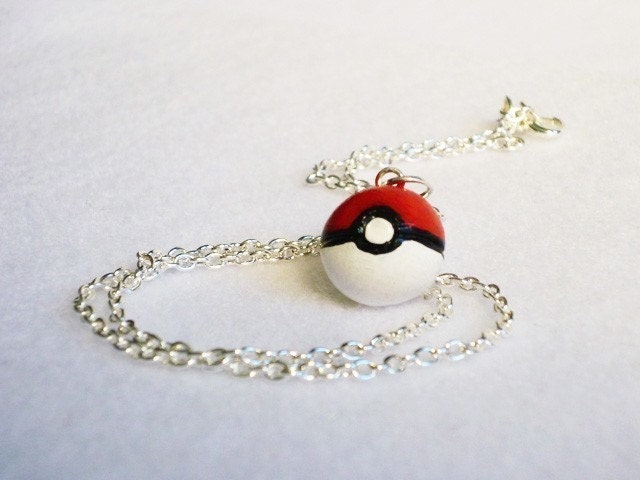 Pokeball Necklace