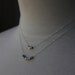 Tiny Mercury necklace - sterling silver dainty delicate minimal - customizable