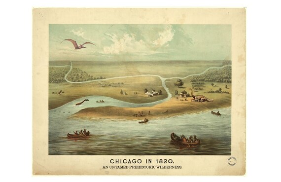 Chicago in 1820