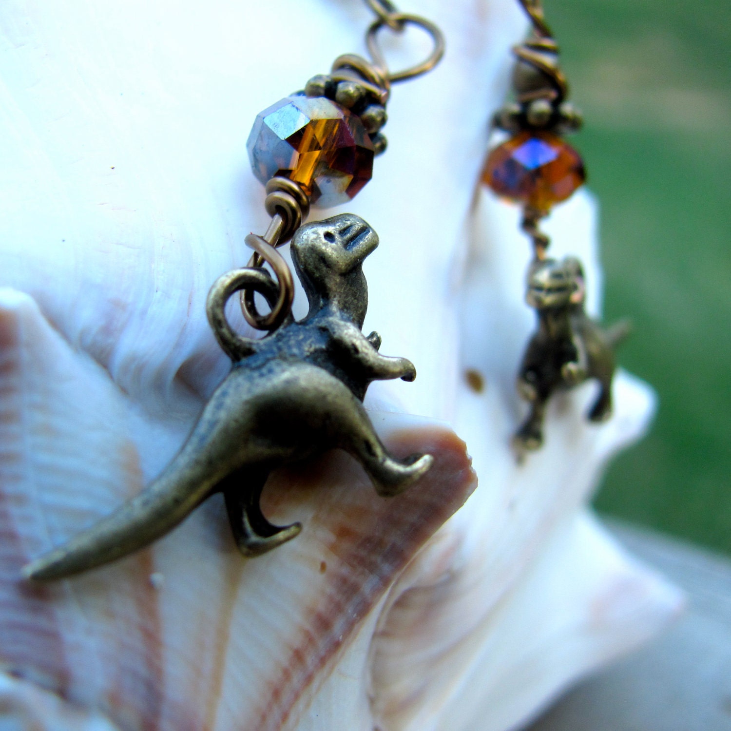 T-Rex Dinosaur FuNky Earrings