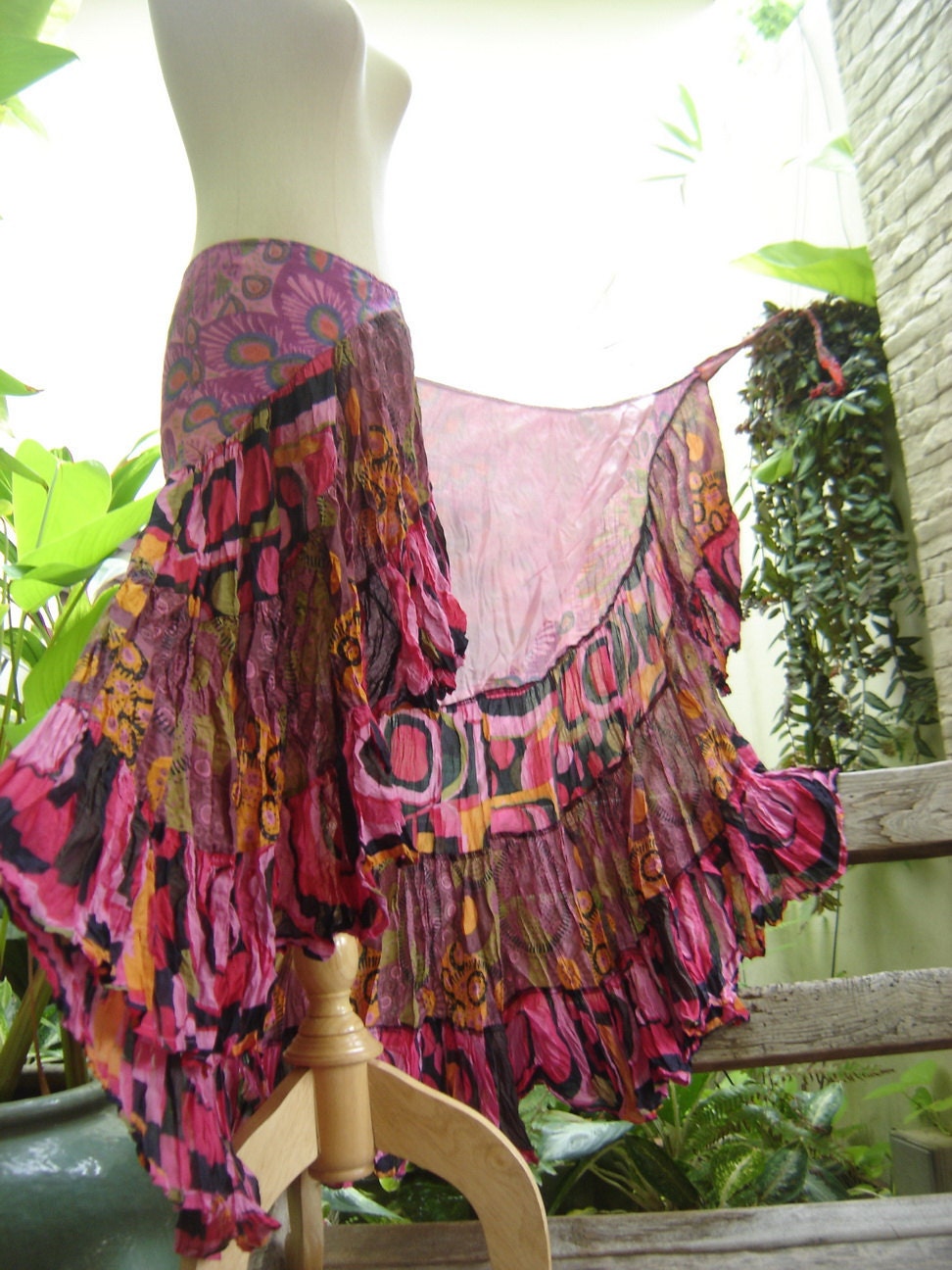Ariel on Earth Ruffle Wrap Skirt - P0902