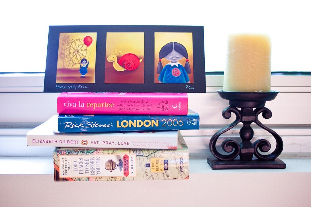 Morose Molly Rose triptych