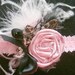 Cheetah and pink Diva headband Sale