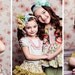CREAMSICLE CAKE headband made to match Matilda Jane, Persnickety & Serendipity tm