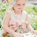 CREAMSICLE CAKE headband made to match Matilda Jane, Persnickety & Serendipity tm
