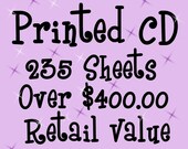 CD with 235 Image Sheets Over 400 Dollar Retail Value