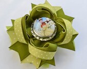 Tiana Mini Boutique Hair Bow Princess