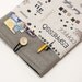 11 inch Macbook AIR case. Linen macbook case with cups pocket and button closure. Custom bag, pouch and other cover orders available