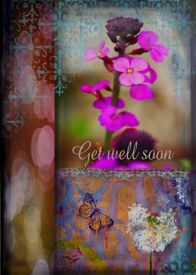 Get Well A Fine Art Greeting Card