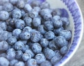 Summer "Blueberry Bliss" - Kitchen Decor - Food Photography - 4x6 - Blue, Breakfast, Foodie, Simplicity, Country, Americana