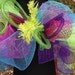 Mailbox Topper Swag Garland Decoration for Spring or Summer - bright colors