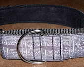 1.5" Martingale Collar & 4' Leash for Greyhounds/Sighthounds
