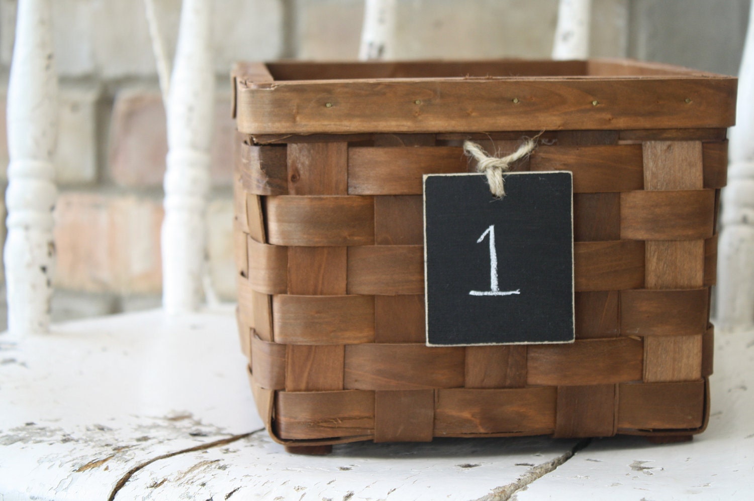 Mini Chalkboard Tags - Distressed Black 5 Pack