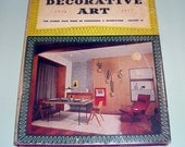 Vintage Edition of Decorative Art 1956 to 1957 Studio Year Book of Furnishing and Decoration