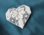 Origami Heart Dollar