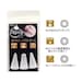 Japan Deco IP Silicone White Whipped Star Cut Cream Plastic Tip Set x3