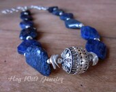 Blue Labradorite Slab Necklace