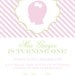 DIY Printable Custom Silhouette Birthday Invitation