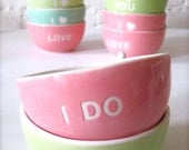 I DO Angel Pink Bowl