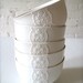 Hold for mei Lovely porcelain lace bowl-Hideminy Lace Series