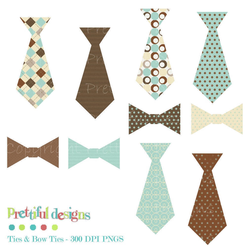 Bow Tie Clip Art Tie Clip Art Commercial Use Instant Download Charlie (176) Il_570xn