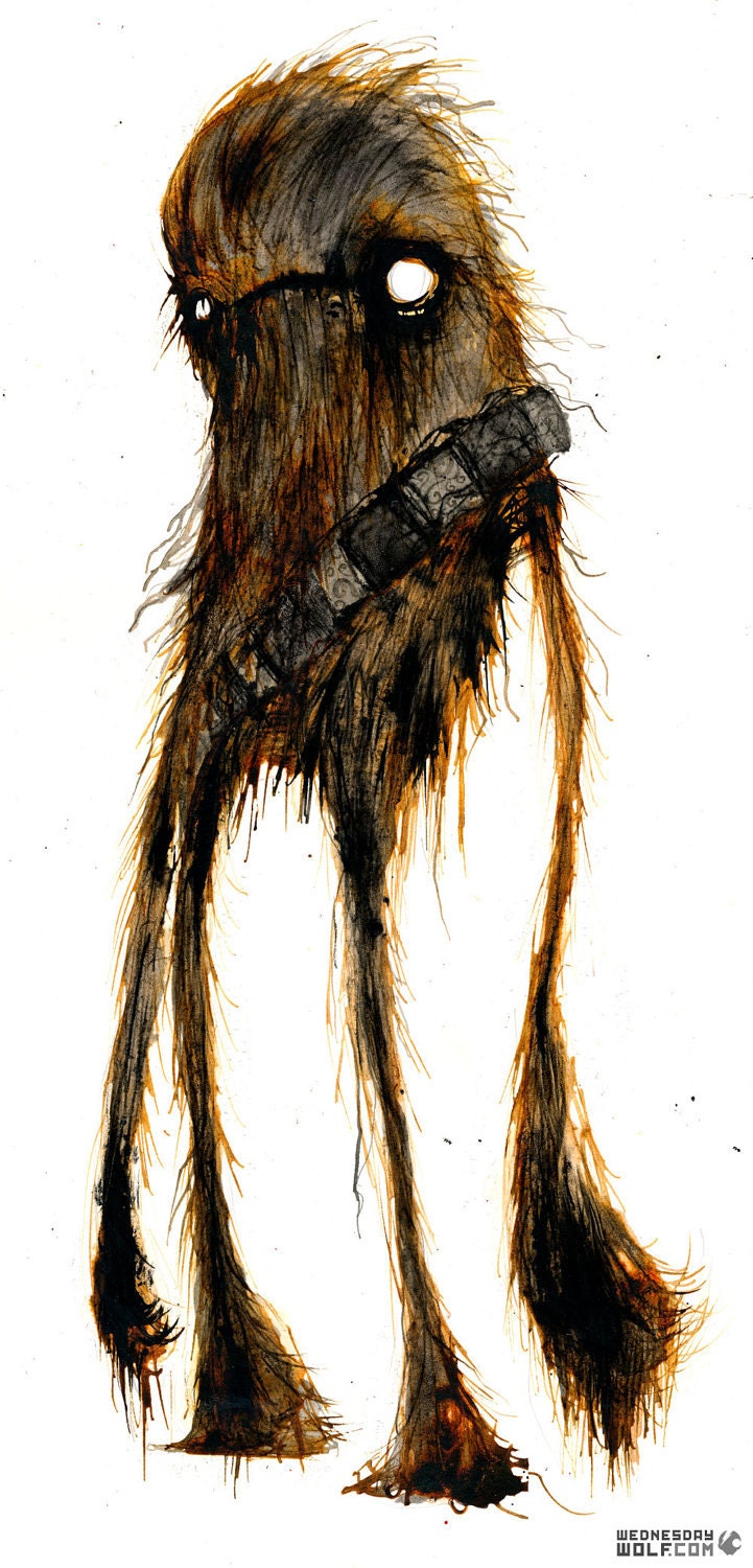 Chewie - Matte Print - 13"x19"