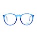 Blue transparent Round Vintage Eyeglasses