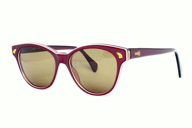 Bonny Granate wayfarer Vintage Sunglasses