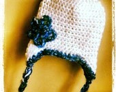 Crochet Flower Hat