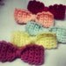 Crochet Bow Tie Headband - Photography Prop - Pick Any Color